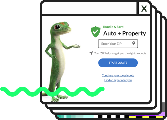 Screenshot of GEICO.com in 2015